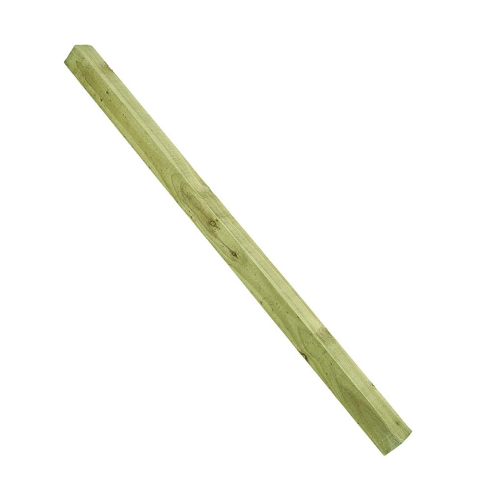 Forest Garden Green Fence Post 7ft  – Pack of 6 5013053164273 2